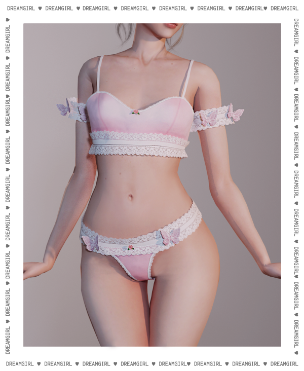 Alpha GARDEN FAIRY SET by simsfinds - The Sims 4 Custom Content