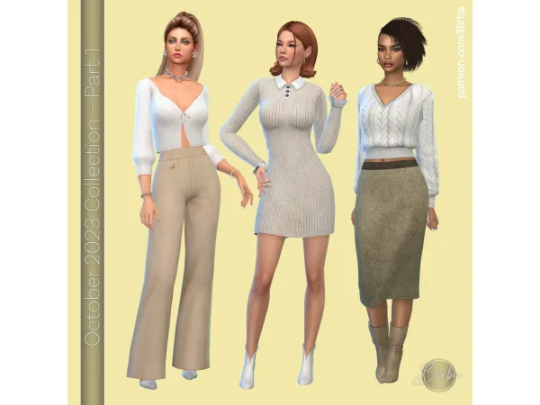 Maxis Match October Collection Part 1 - The Sims 4 Custom Content