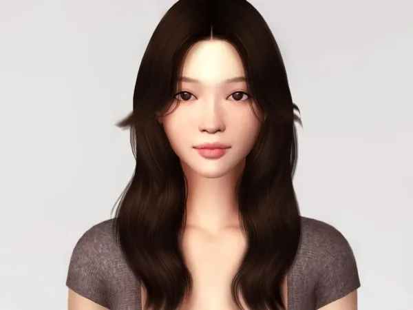 Alpha Sim Kim Hye Ji - The Sims 4 Custom Content