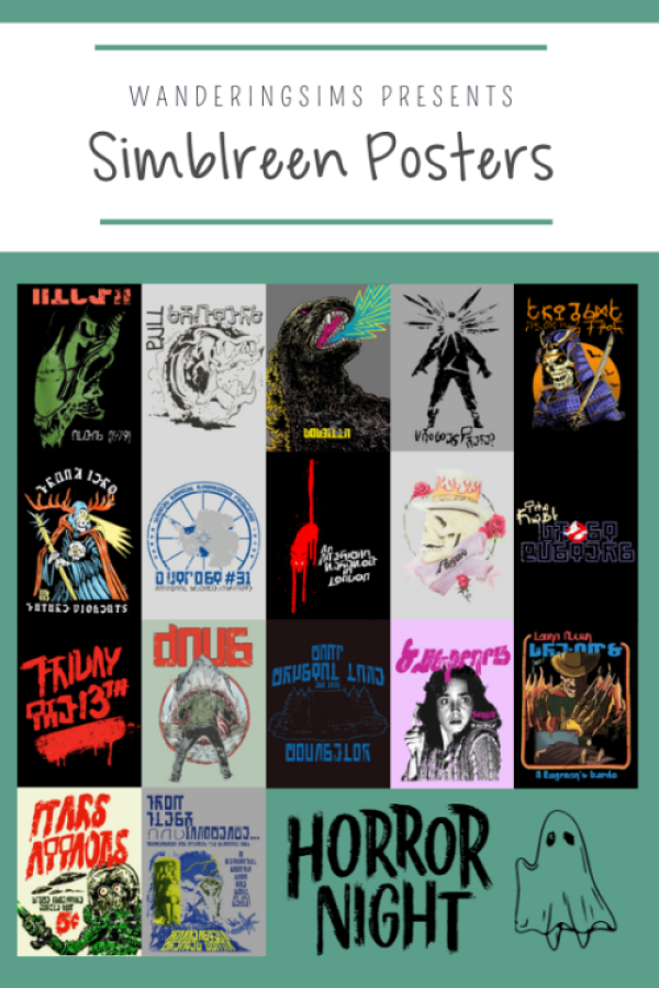 Introducing Simblreen Posters by simsfinds - The Sims 3 Custom Content