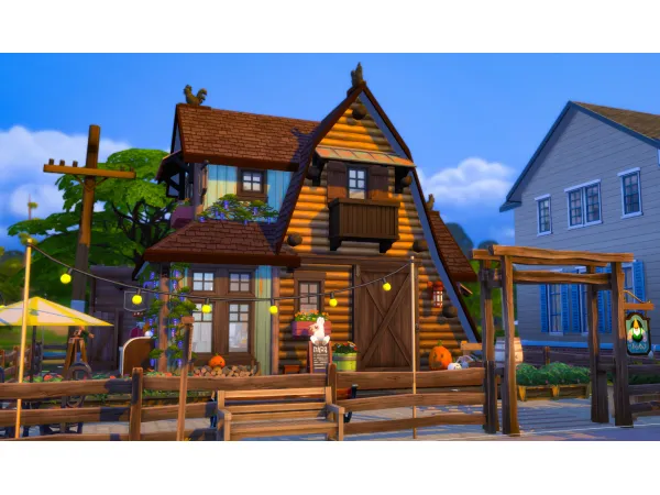 Maxis Match Little Book Nook Cafe And Bookstore by manicpot8to - The Sims 4 Custom Content