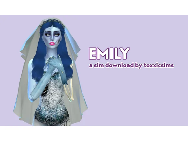 Mix The Corpse Bride A Sim Download - The Sims 4 Custom Content