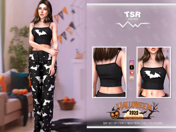 Alpha BAT SET 397 BD1078 BD1079 - The Sims 4 Custom Content