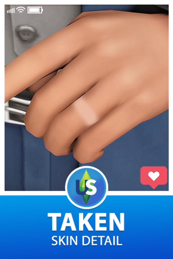 Maxis Match WEDDING RING TAN LINE SKIN DETAIL URBAN by simsfinds - The Sims 4 Custom Content
