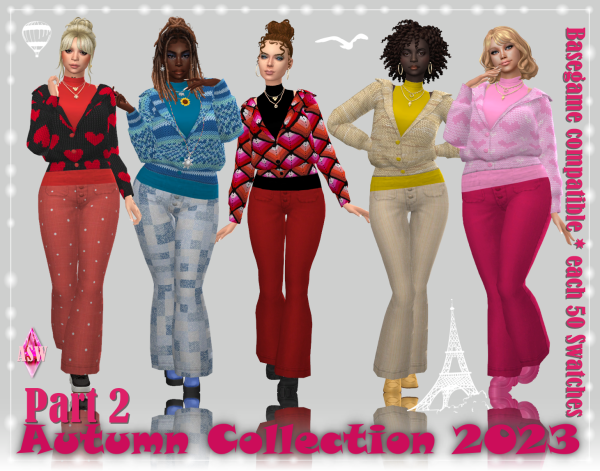 Maxis Match Autumn Collection 2023 Part 2 by simsfinds - The Sims 4 Custom Content