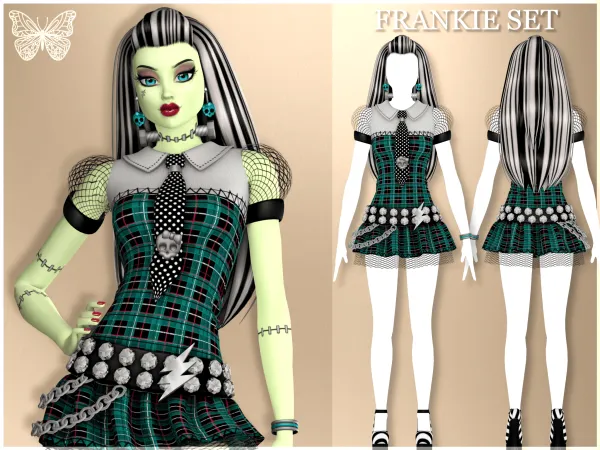 Maxis Match FRANKIE SET - The Sims 4 Custom Content