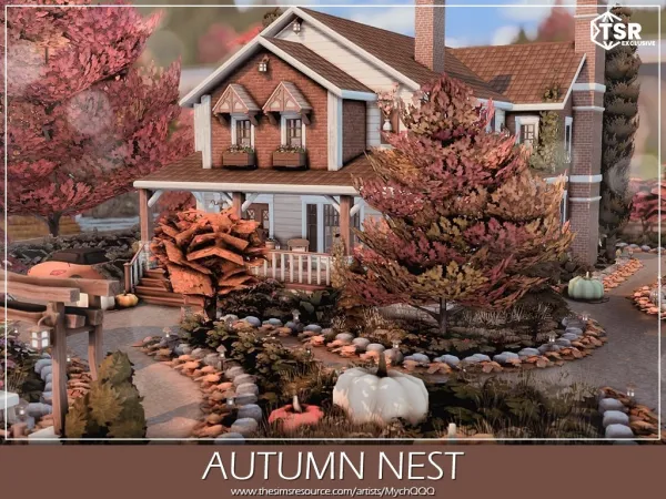 Mix Autumn Nest No - The Sims 4 Custom Content