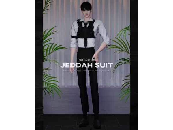Alpha [JEDDAH SUIT] - The Sims 4 Custom Content