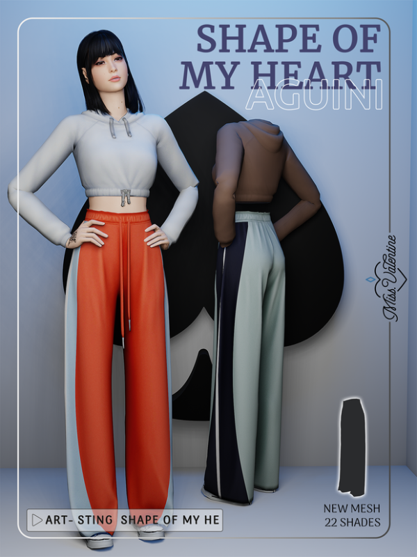 Alpha Aguni Pants by simsfinds - The Sims 4 Custom Content