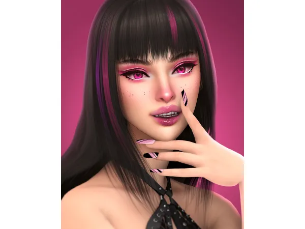 Alpha Halloween 2023 Set N1 - The Sims 4 Custom Content
