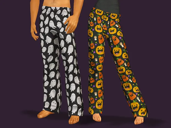 Halloween PJ Pants - The Sims 2 Custom Content
