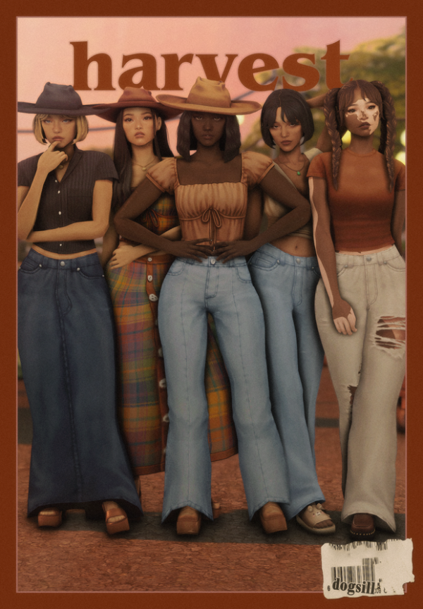 Maxis Match the harvest pack by simsfinds - The Sims 4 Custom Content