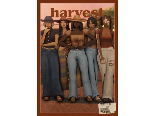 Maxis Match the harvest pack - The Sims 4 Custom Content