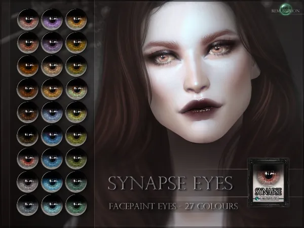 Alpha Synapse Eyes ( ) by remussirion - The Sims 4 Custom Content