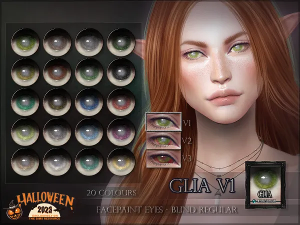 Alpha Glia Eyes ( ) - The Sims 4 Custom Content