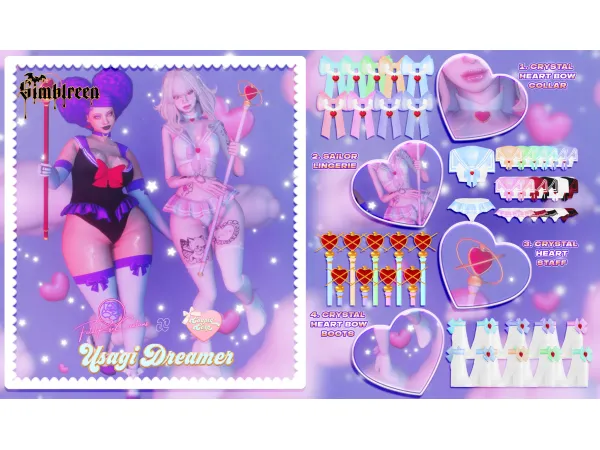 Alpha cuupid corp usagi dreamer - The Sims 4 Custom Content