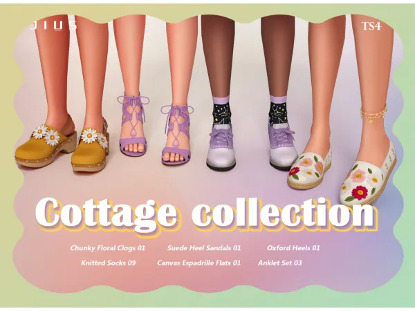 Mix Cottage collection 02 - The Sims 4 Custom Content