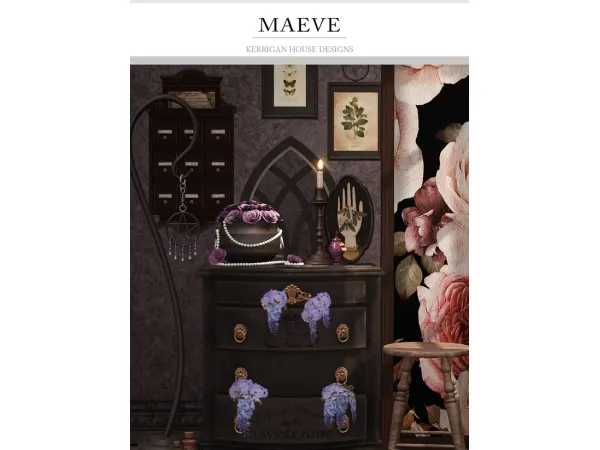 Alpha [KHD] Maeve Set - The Sims 4 Custom Content