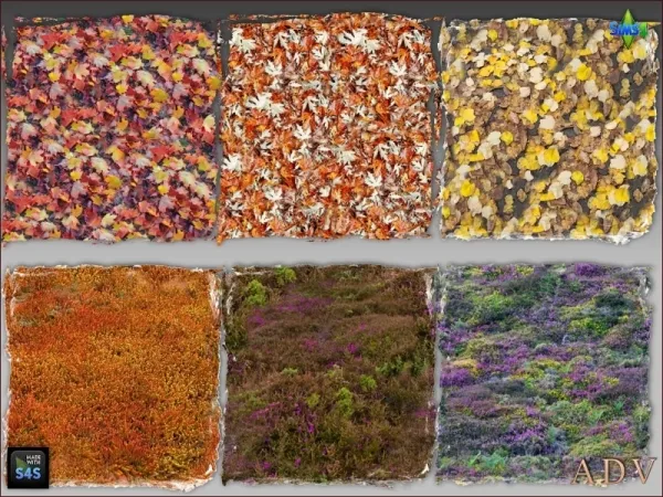 Alpha Terrain paints - The Sims 4 Custom Content