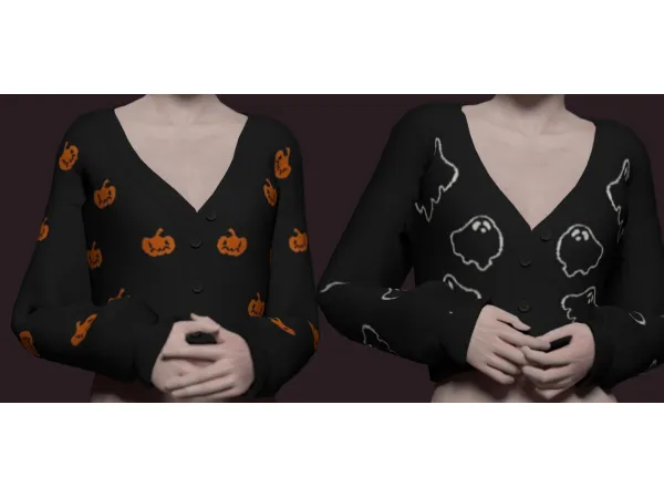 V-Neck Cardigan