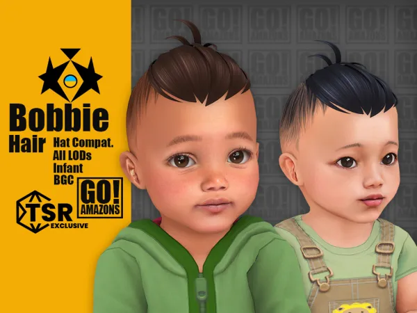 Maxis Match Bobbie - The Sims 4 Custom Content