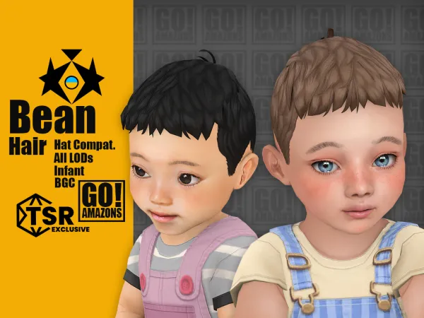 Maxis Match Bean - The Sims 4 Custom Content