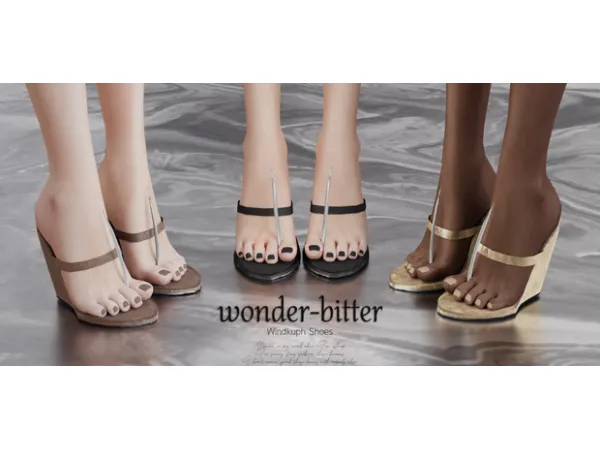 Alpha Windkuph Shoes - The Sims 4 Custom Content