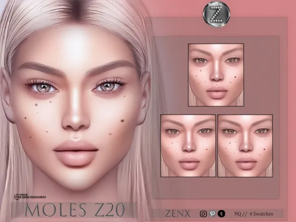 Alpha ZENX MOLES Z20 - The Sims 4 Custom Content