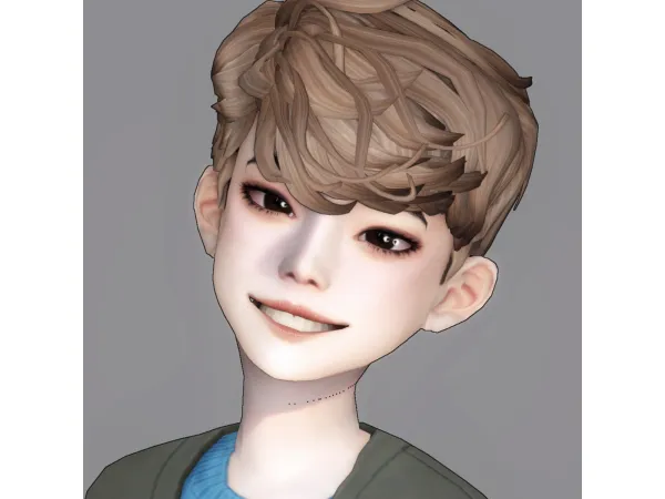 Mix Simjo_Child_HeadShape_Slider - The Sims 4 Custom Content