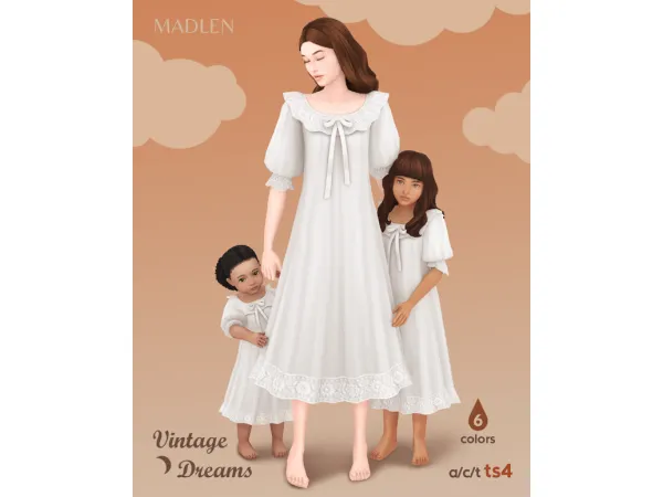 Maxis Match Vintage Dreams - The Sims 4 Custom Content