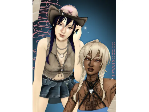 Mix [GIGGLECOFFIN] EARLY SIMBLREEN GIFT - The Sims 4 Custom Content