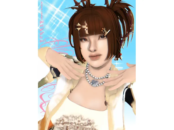 Mix [GIGGLECOFFIN] SIMBLREEN GIFT 2 - The Sims 4 Custom Content