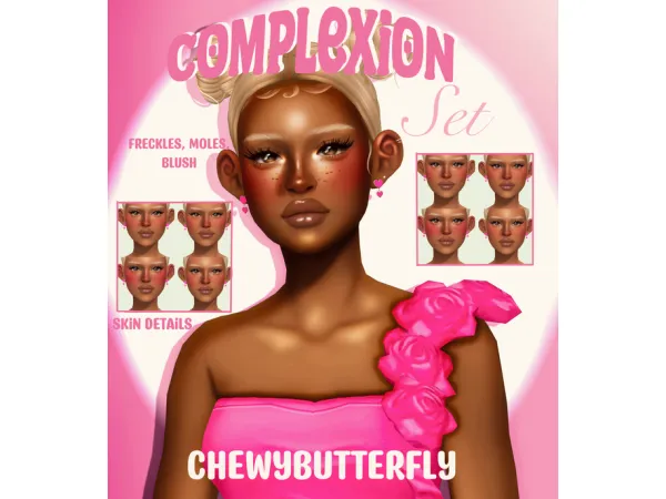 Mix complexion set - The Sims 4 Custom Content