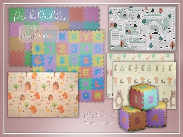 Mix Baby toy room - The Sims 4 Custom Content