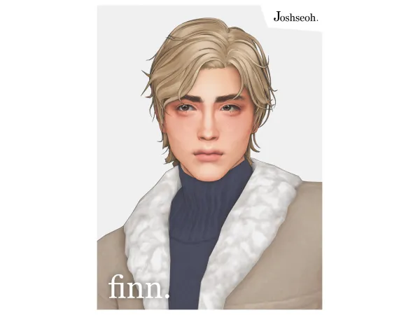 Maxis Match Finn Hair - The Sims 4 Custom Content