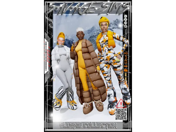 Alpha SLUSHIE COLLECTION by savagesims - The Sims 4 Custom Content