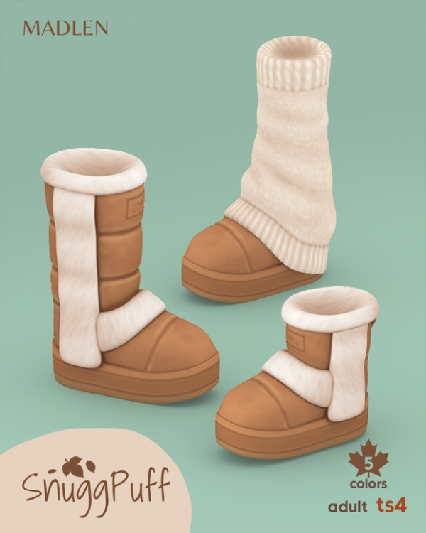 Maxis Match Snugg Puff Set by simsfinds - The Sims 4 Custom Content