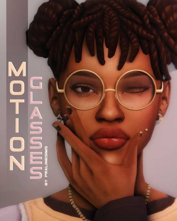 Maxis Match MOTION Glasses by simsfinds - The Sims 4 Custom Content