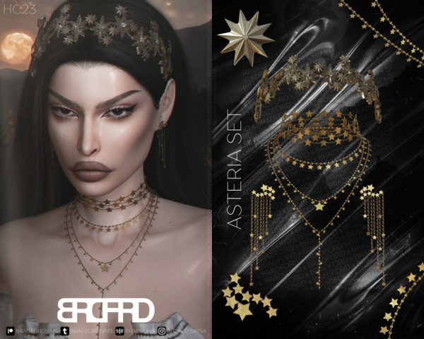 Alpha [HC23] ASTERIA SET GAME EDITION by simsfinds - The Sims 4 Custom Content