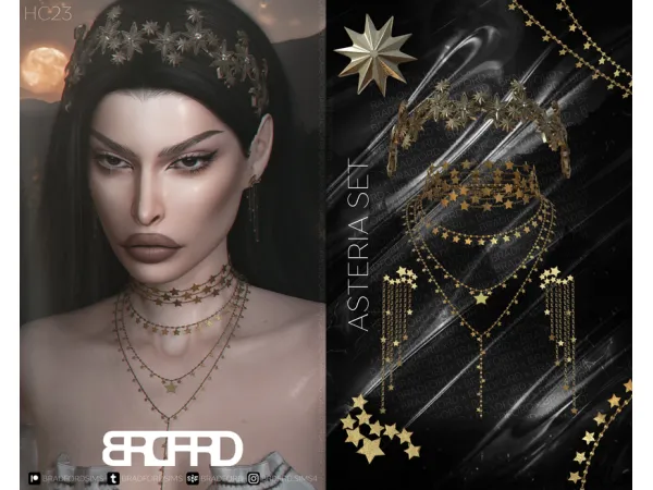 Alpha [HC23] ASTERIA SET GAME EDITION - The Sims 4 Custom Content