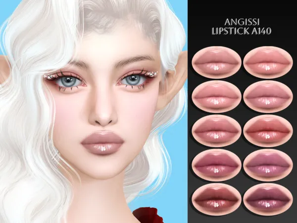 Alpha LIPSTICK - The Sims 4 Custom Content