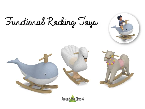 Mix Around Rocking toys - The Sims 4 Custom Content
