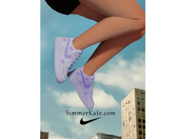 Alpha Nike Airforce 1 - The Sims 4 Custom Content