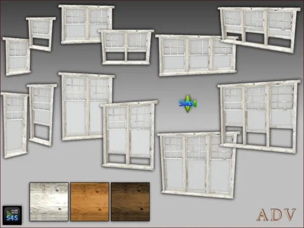 Alpha windows - The Sims 4 Custom Content