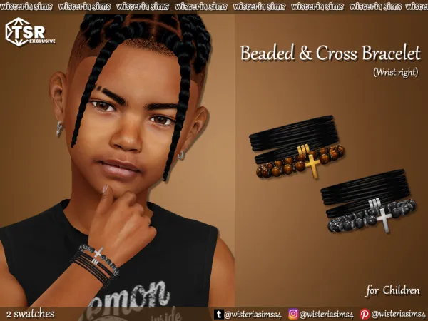 Alpha BRACELET - The Sims 4 Custom Content