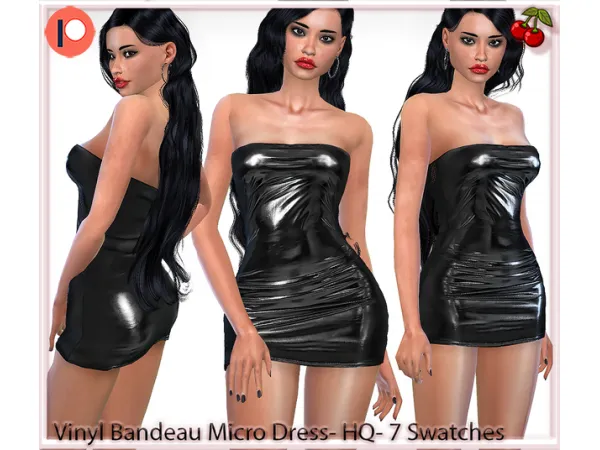&#43310450277903‍🔥Party Babe CELINE + Vinyl Micro Dress