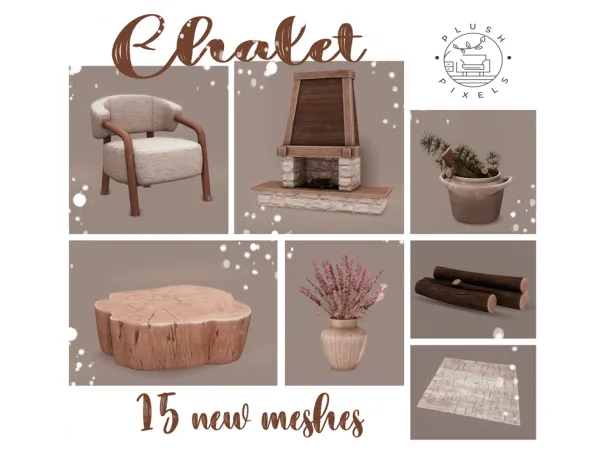 Maxis Match Swiss Chalet - The Sims 4 Custom Content