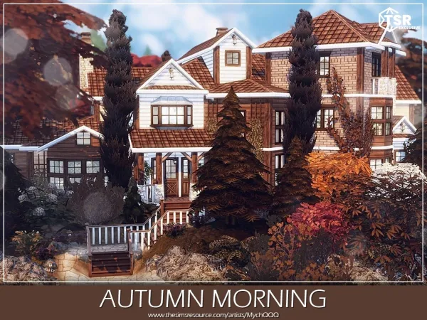 Mix Autumn Morning (No ) - The Sims 4 Custom Content