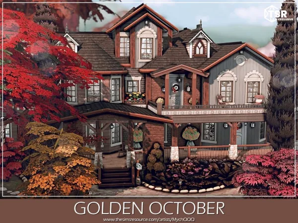 Mix Golden October (No ) - The Sims 4 Custom Content