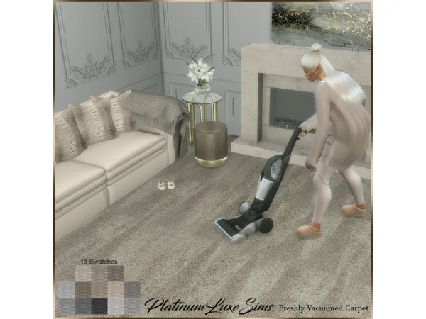 Freshly Vacuumed Carpets